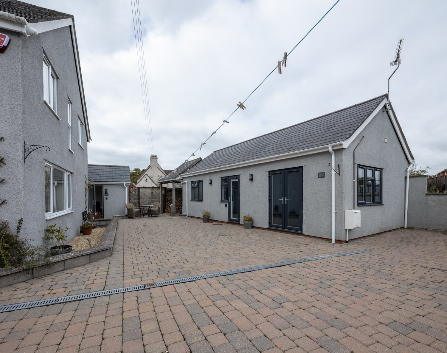 Decking area and Bi-fold doors