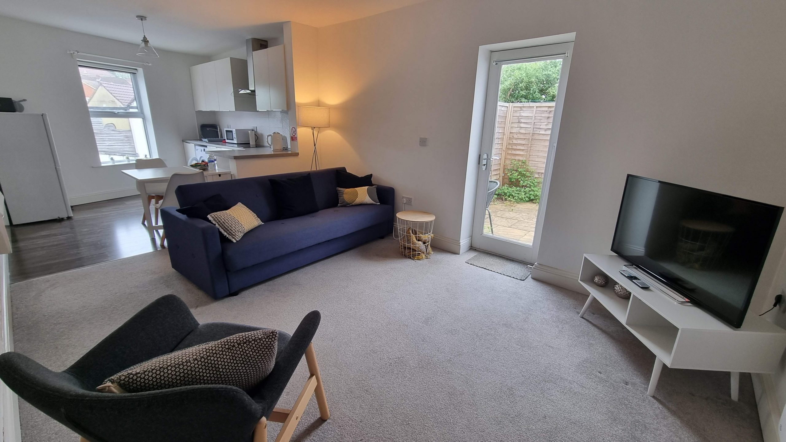 Decking area and Bi-fold doors