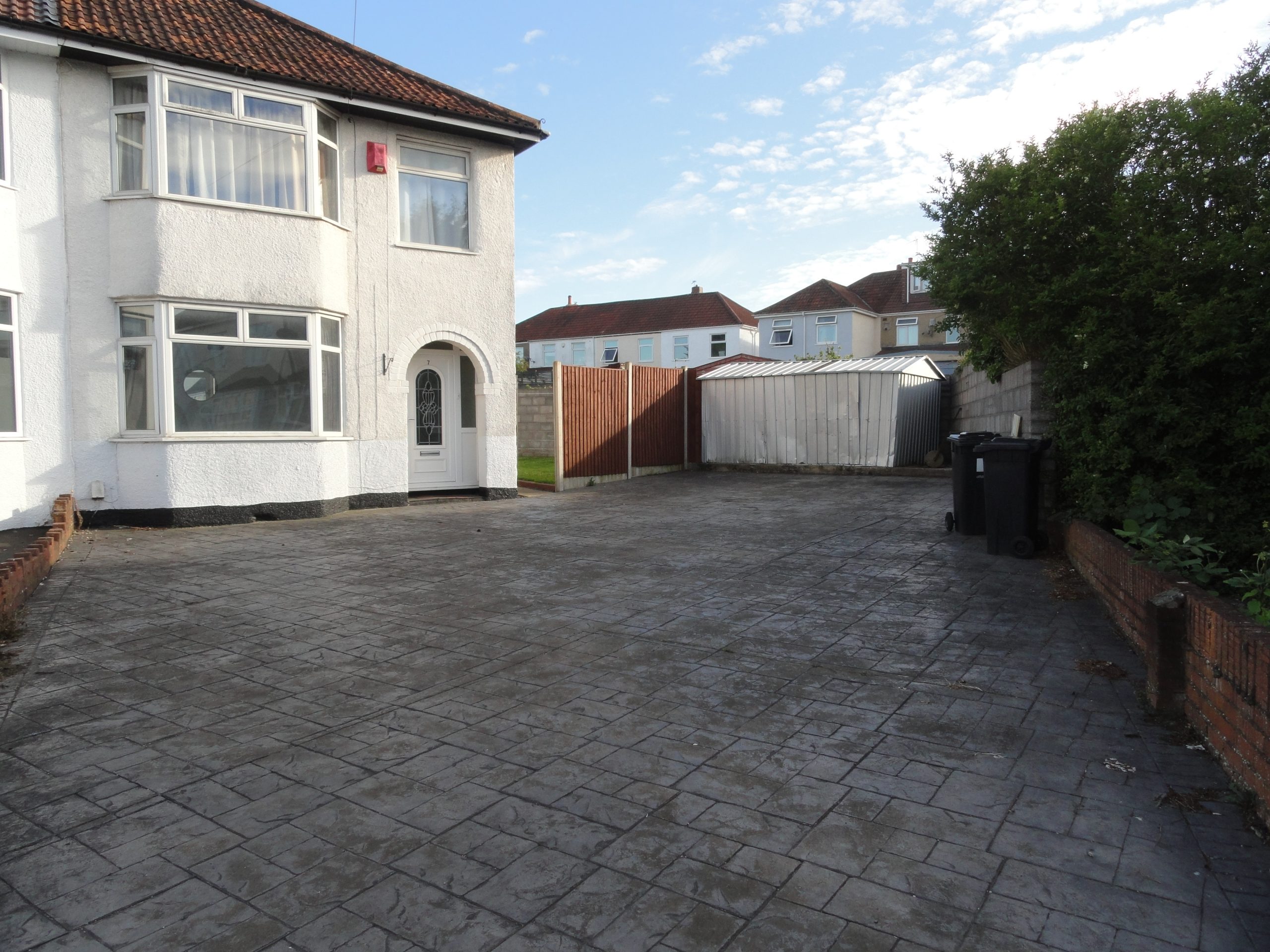 Decking area and Bi-fold doors
