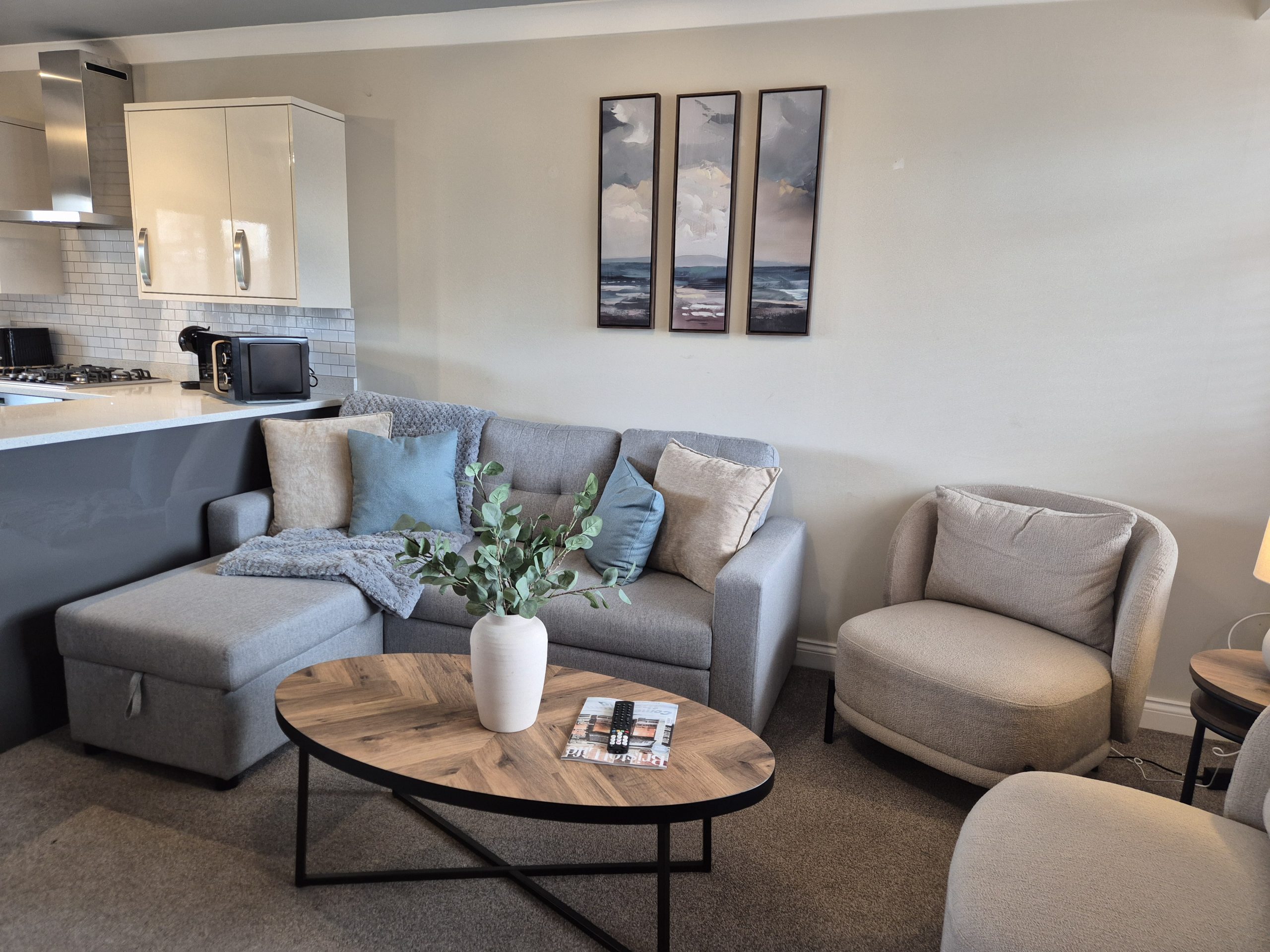 Decking area and Bi-fold doors